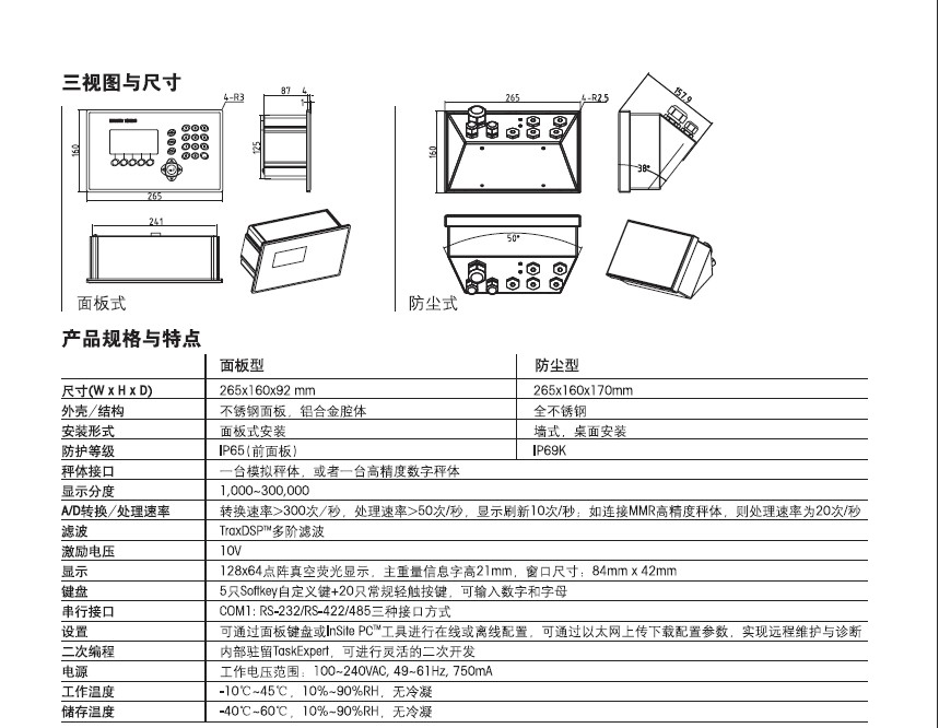 mettler toledo IND560称重显示仪表