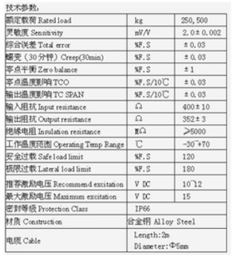 ilk-ss-25kg称重传感器