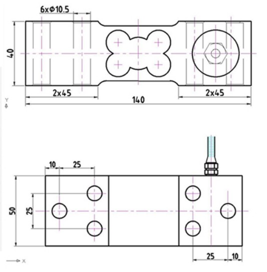 ilk-ss-25kg称重传感器