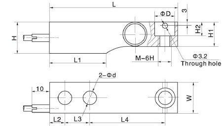 BM8H-C3-500kg-3B称重传感器