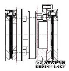 半耦合 + 扭矩传感器 + 适配器+ 半耦合